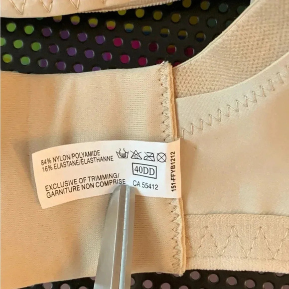 Fitfully Yours 40DD Zora Moulded Bra B1212 Fawn New NWT PADDED Underwire Beige - Picture 12 of 12